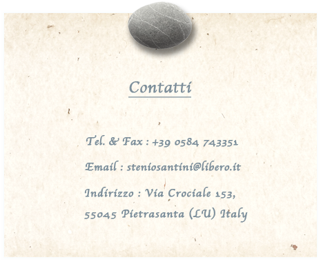 Contatti-Stenio Santini